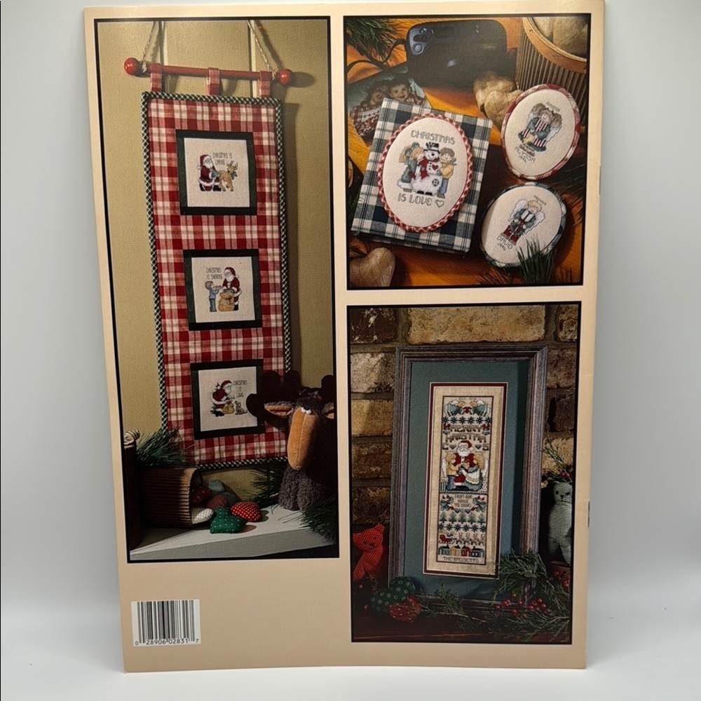 Leisure Arts Christmas is Love Counted Cross Stitch Leaflet #2831 - Picture 2 of 6